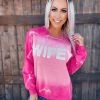 Bar T Boutique Glamorous WIFEY Sweatshirt - Pink What's New!