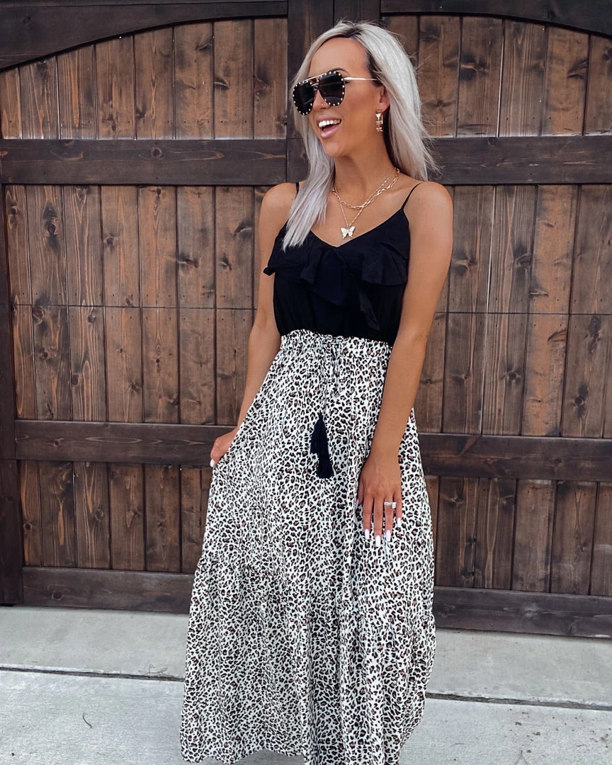 Bar T Boutique Boho Soul Maxi Dress - Leopard 3 Bar T Boutique Boho Soul Maxi Dress - Leopard