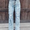 Bar T Boutique LLC What's New! Oaklynn Acid Wide Leg Jeans