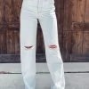 Bar T Boutique Slater 90's Wide Leg Flare Jeans - Light What's New!