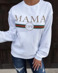 Bar T Boutique Tops Mama Life Sweatshirt