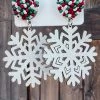 Bar T Boutique White Snowflake Glitter Earrings What's New!