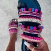 Bar T Boutique LLC What's New! Lively Boho Sandals - Royal