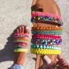Bar T Boutique LLC Lively Boho Sandals - Multicolor What's New!
