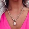Bar T Boutique LLC What's New! Radiance AB Teardrop Necklace