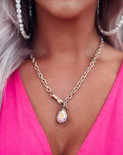 Bar T Boutique LLC What's New! Radiance AB Teardrop Necklace
