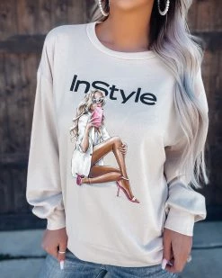 Bar T Boutique LLC Instyle Sweatshirt What's New!