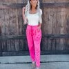 Bar T Boutique LLC What's New! Satin Chic Joggers - Pink