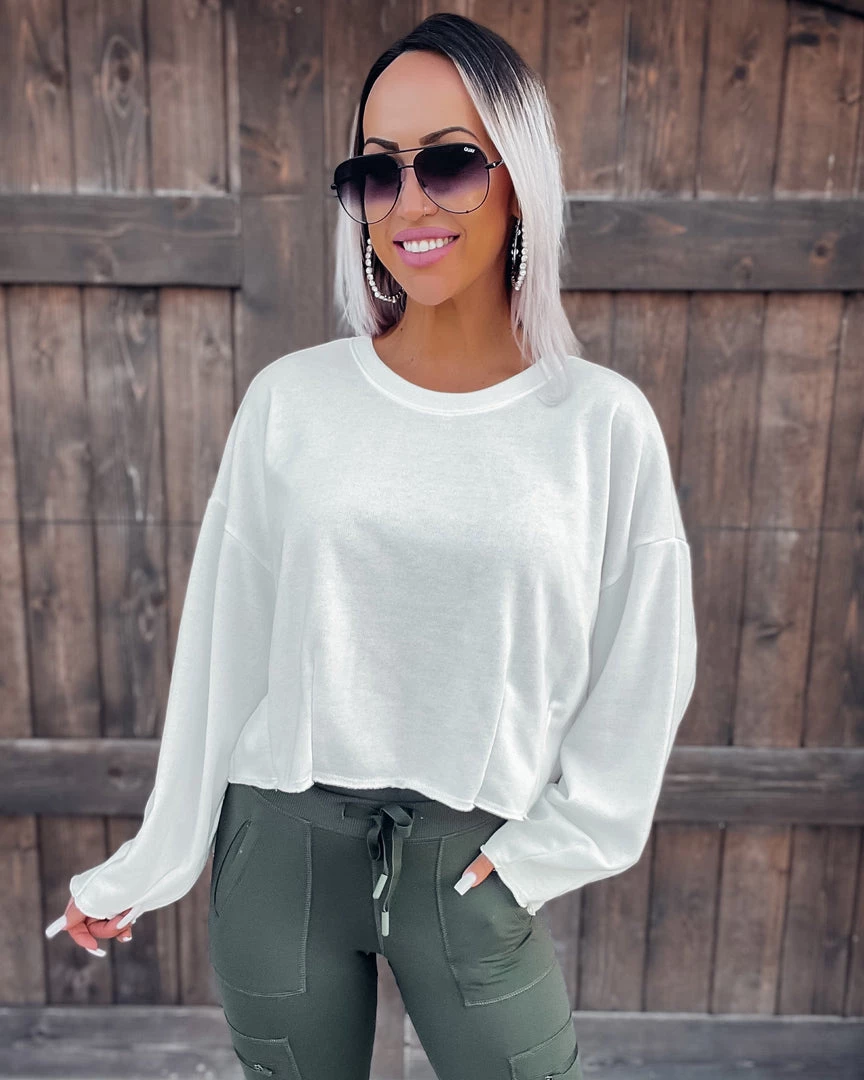 Bar T Boutique Above & Beyond Crop Sweatshirts What's New! 1 Bar T Boutique Above & Beyond Crop Sweatshirts What's New!