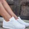 Bar T Boutique LLC What's New! White Vintage Star Sneakers