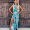 Bar T Boutique Tropic Bliss Jumpsuit - Blue What's New!