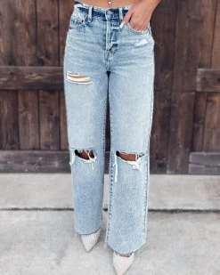 Bar T Boutique What's New! Sterling Wide Leg Dad Jeans