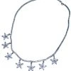 Bar T Boutique Accessories Multi Star Crystal Necklace