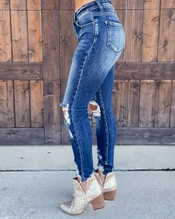 Bar T Boutique What's New! Arizona Distressed Skinny Jeans
