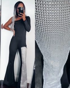 Bar T Boutique LLC Cutting Edge Rhinestone Jumpsuit What's New!