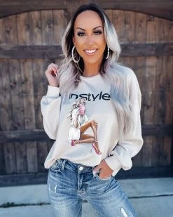 Bar T Boutique LLC Instyle Sweatshirt What's New!