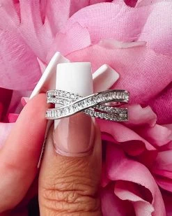 Bar T Boutique LLC Cross Paths CZ Ring