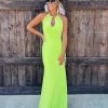 Bar T Boutique What's New! Dreamy Halter Dress - Kiwi