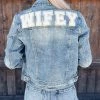 Bar T Boutique LLC Wifey Denim Jacket