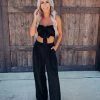 Bar T Boutique LLC The Retreat 2 Piece Set - Black What's New!