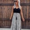 Bar T Boutique Boho Soul Maxi Dress - Leopard