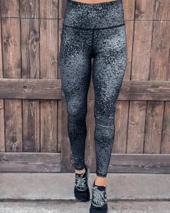 Bar T Boutique Fearless Foil Leggings