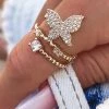 Bar T Boutique Twisted Butterfly Ring - Gold What's New!
