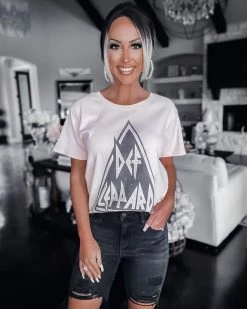 Bar T Boutique Def Leppard - Pour Some Sugar On Me Tee What's New!