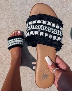 Bar T Boutique LLC Joy Boho Sandals - Black