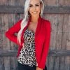 Bar T Boutique What's New! Fifth Ave Blazer - Red