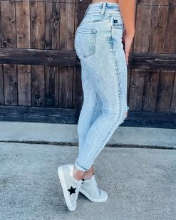 Bar T Boutique LLC What's New! Kennedy High Rise Skinnies - Light