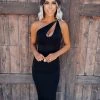Bar T Boutique Holywood Midi Bodycon Dress - Black What's New!