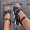 Bar T Boutique LLC What's New! Hollis Rhinestone Sandals - Black